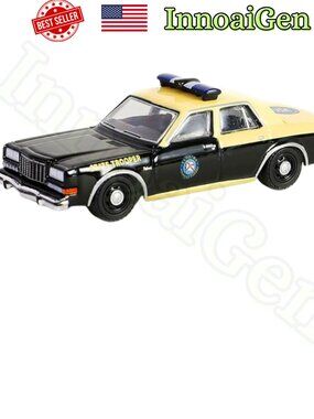 Greenlight Hot Pursuit 1983 Dodge Diplomat Florida Highway Patrol 1:64 Die-Cast